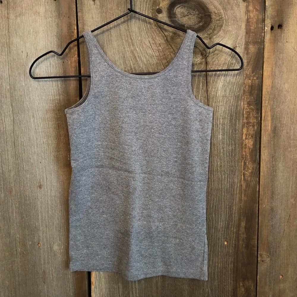 Old Navy Jewel Tank Top in Heather Gray Size 8 Medium Girls